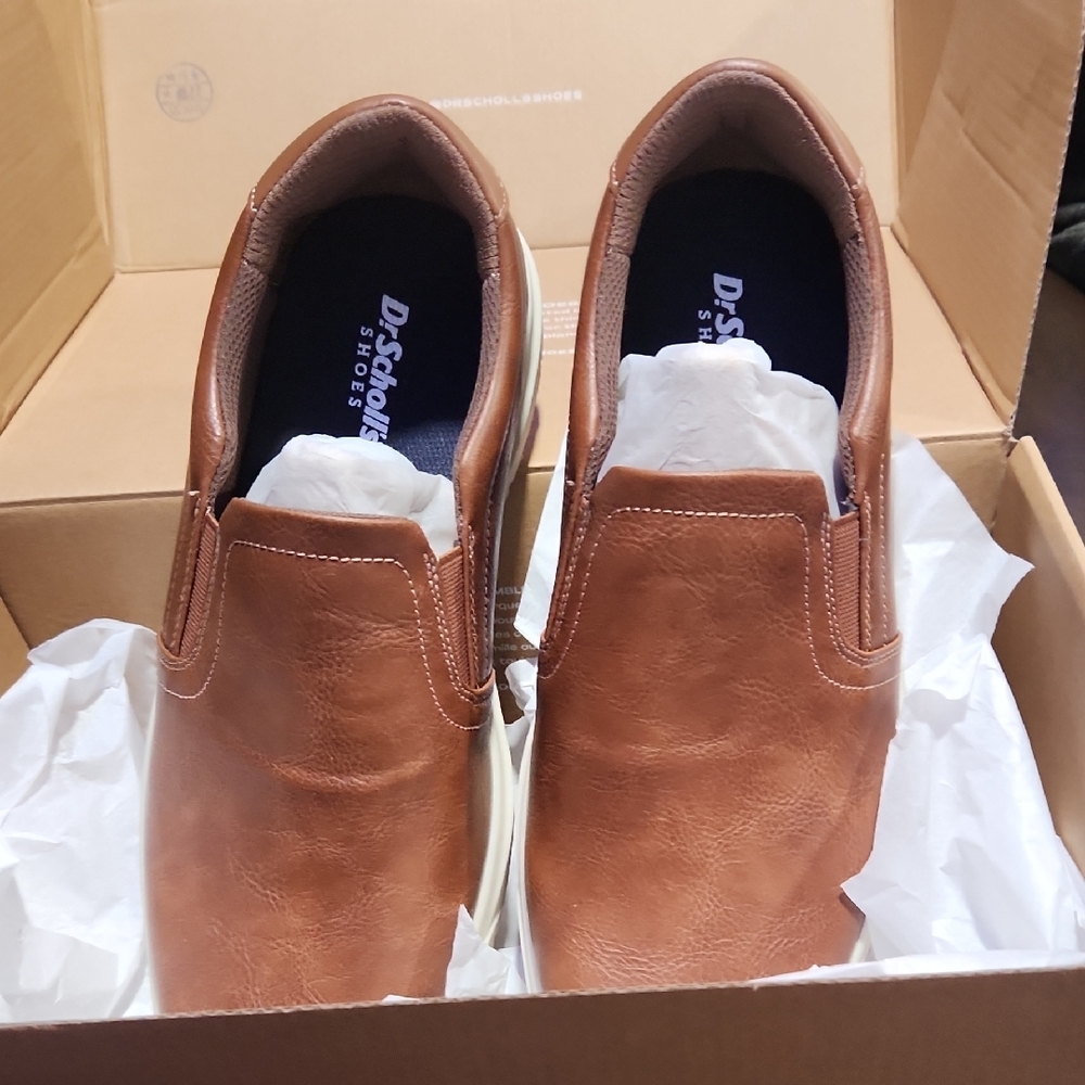 Dr. Scholl's Brown Loafers Slip-On Shoes